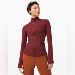 Lululemon Define Jacket, Luon Material, Brand New, Size 14, Red Wine Color